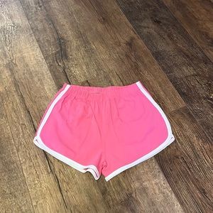 pink shorts